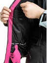 Meatfly Meatfly dětská SNB & SKI bunda Deliah Grey Dark / Pink