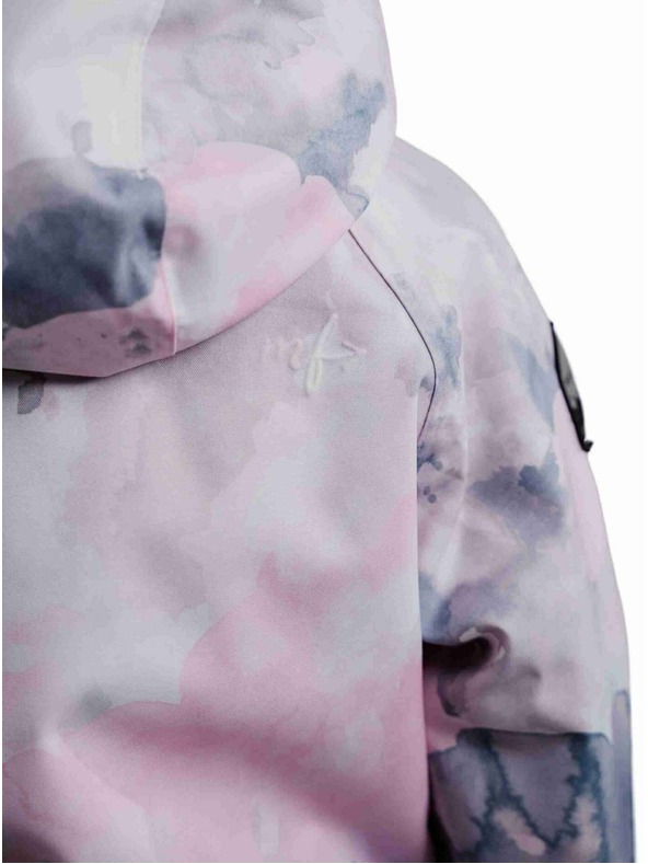 Meatfly Meatfly dětská SNB & SKI bunda Deliah Clouds Pink