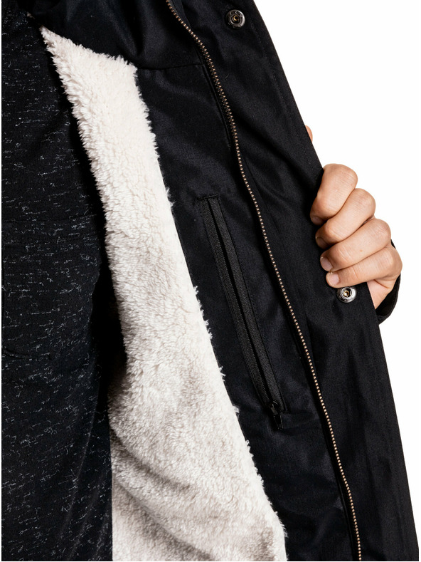 Meatfly Meatfly pánská zimní bunda Lars Parka Black