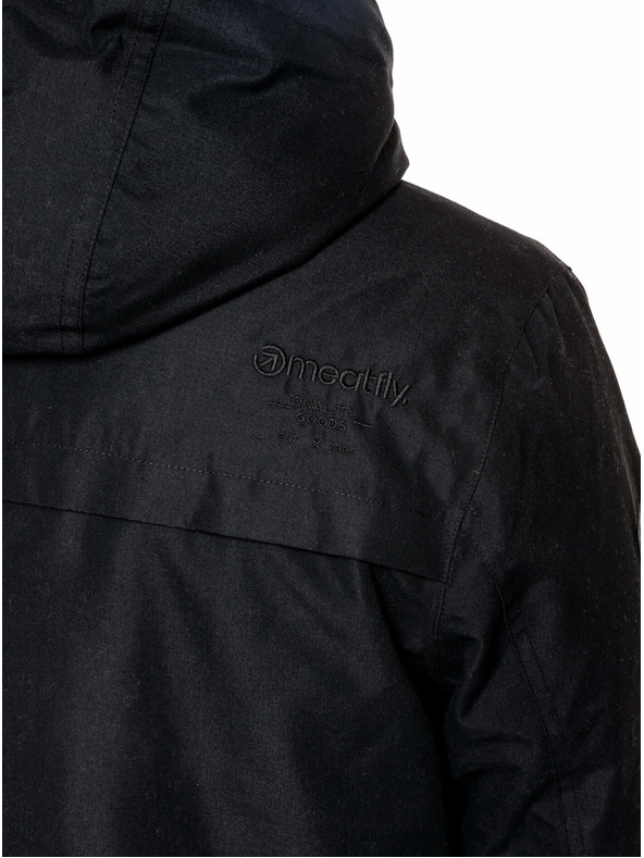 Meatfly Meatfly pánská zimní bunda Lars Parka Black