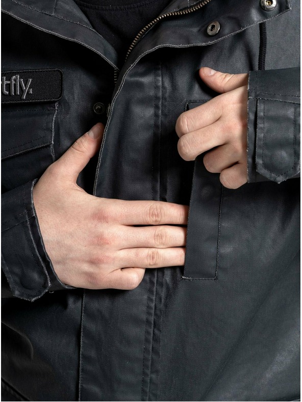 Meatfly Meatfly pánská street bunda Brian Black