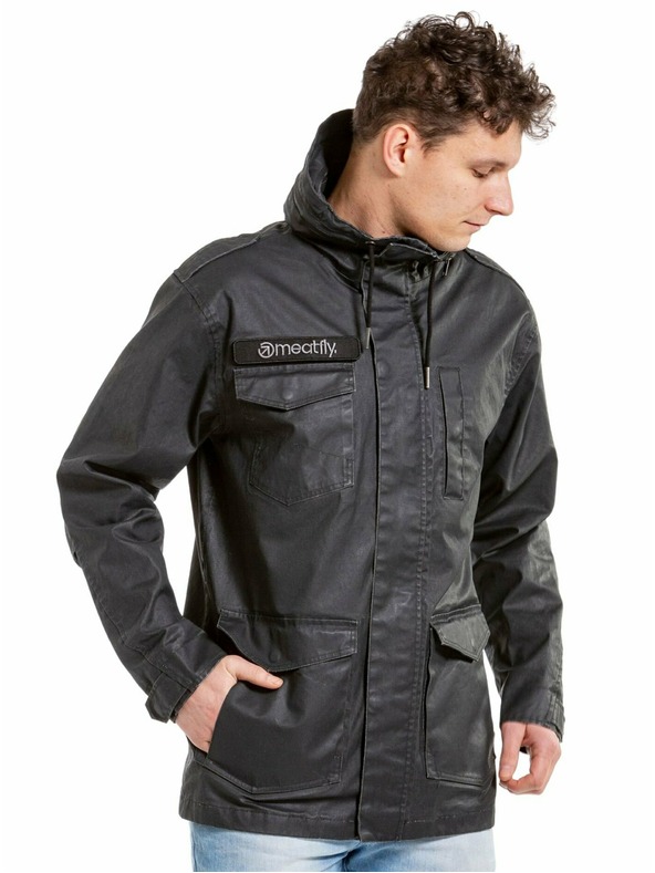 Meatfly Meatfly pánská street bunda Brian Black