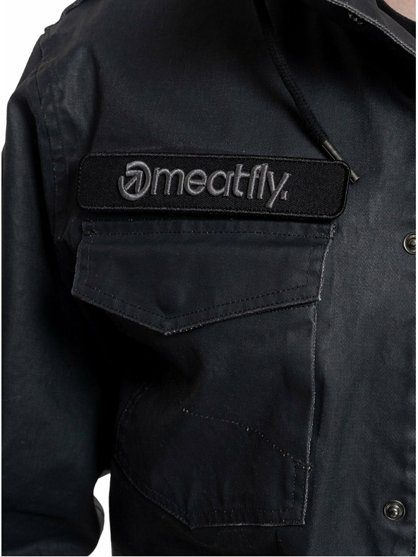 Meatfly Meatfly pánská street bunda Brian Black