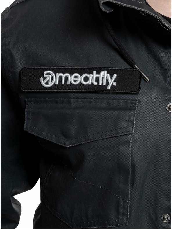 Meatfly Meatfly pánská street bunda Brian Black