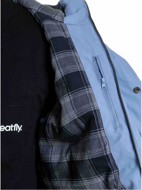 Meatfly Meatfly pánská zimní bunda Nils Stonewash