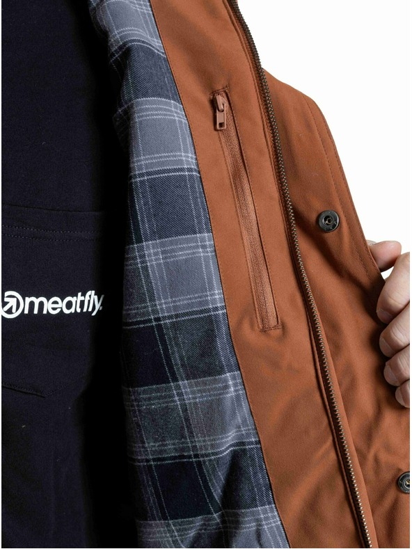 Meatfly Meatfly pánská zimní bunda Nils Brown