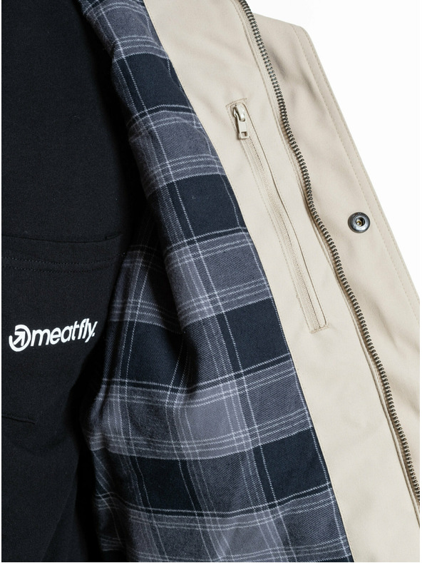 Meatfly Meatfly pánská zimní bunda Nils Iced Coffee