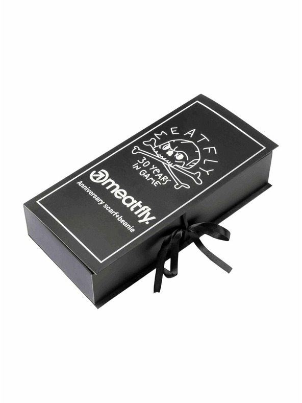Meatfly Meatfly set šály a kulichu Anniversary Black