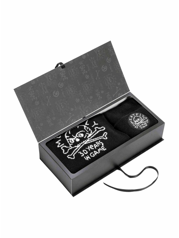 Meatfly Meatfly set šály a kulichu Anniversary Black