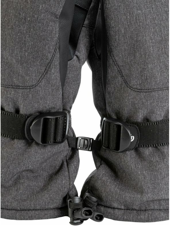 Meatfly Meatfly pánské rukavice Osbourne Grey Heather