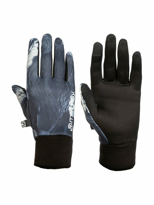 Meatfly Meatfly pánské rukavice Mens Powerstretch Deep Lake