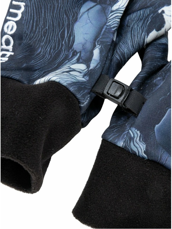 Meatfly Meatfly pánské rukavice Mens Powerstretch Deep Lake