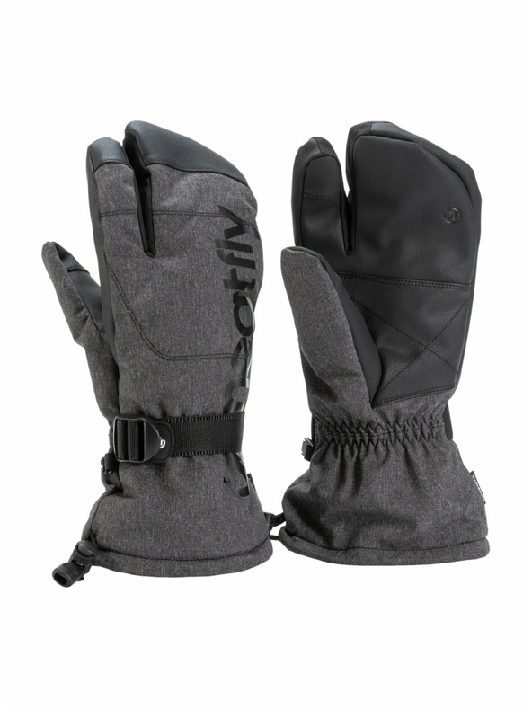 Meatfly Meatfly pánské rukavice Limp Grey Heather
