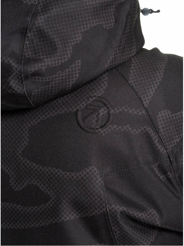 Meatfly Meatfly pánská SNB & SKI bunda Cronos Morph Black