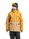 Meatfly Meatfly pánská SNB & SKI bunda Vertigo Wood / Tan