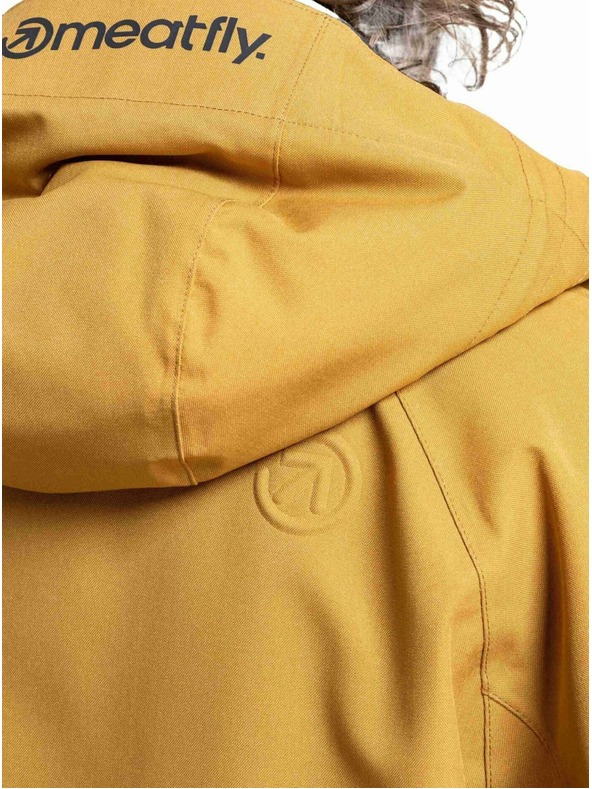 Meatfly Meatfly pánská SNB & SKI bunda Vertigo Wood / Tan