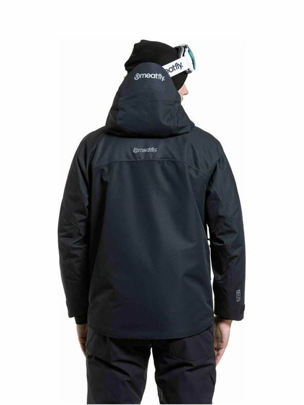 Meatfly Meatfly pánská SNB & SKI bunda Acha Black