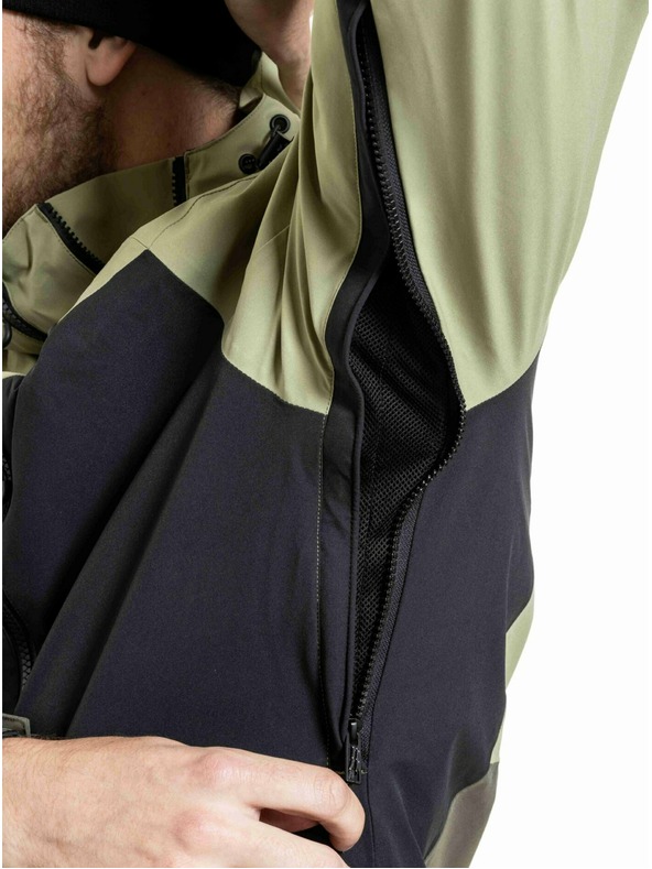 Meatfly Meatfly pánská SNB & SKI bunda Cronos Olive Light / Olive Dark