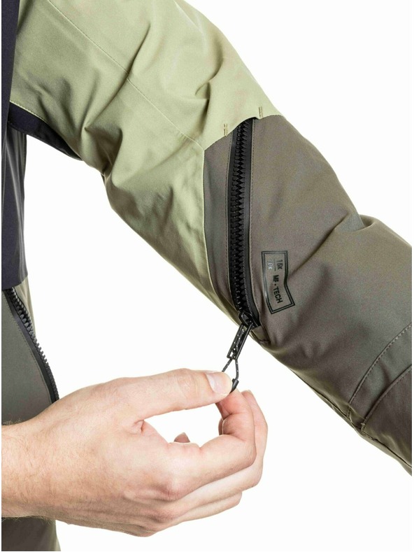 Meatfly Meatfly pánská SNB & SKI bunda Cronos Olive Light / Olive Dark