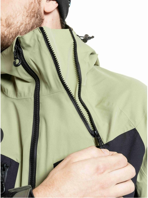 Meatfly Meatfly pánská SNB & SKI bunda Cronos Olive Light / Olive Dark