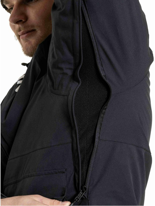 Meatfly Meatfly pánská SNB & SKI bunda Vertigo Black