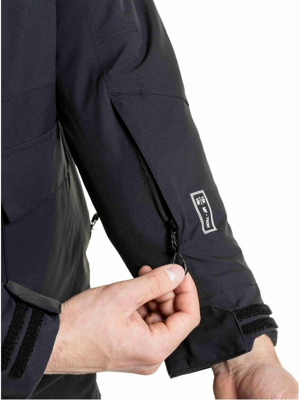 Meatfly Meatfly pánská SNB & SKI bunda Vertigo Black