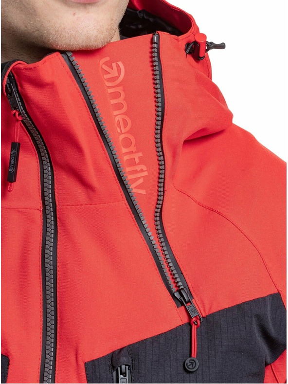Meatfly Meatfly pánská SNB & SKI bunda Cronos Ferrari Red/Dark Grey