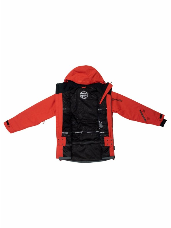 Meatfly Meatfly pánská SNB & SKI bunda Cronos Ferrari Red/Dark Grey
