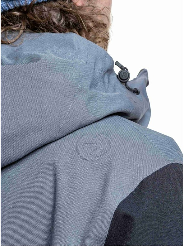 Meatfly Meatfly pánská SNB & SKI bunda Manifold Dark Grey / Black