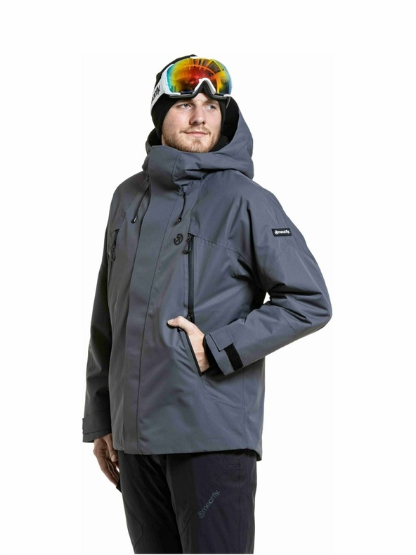Meatfly Meatfly pánská SNB & SKI bunda Acha Grey Dark