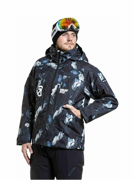 Meatfly Meatfly pánská SNB & SKI bunda Shader Deep Lake