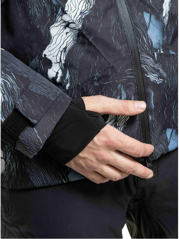 Meatfly Meatfly pánská SNB & SKI bunda Shader Deep Lake