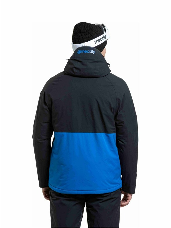 Meatfly Meatfly pánská SNB & SKI bunda Vertigo Black / Blue Sky