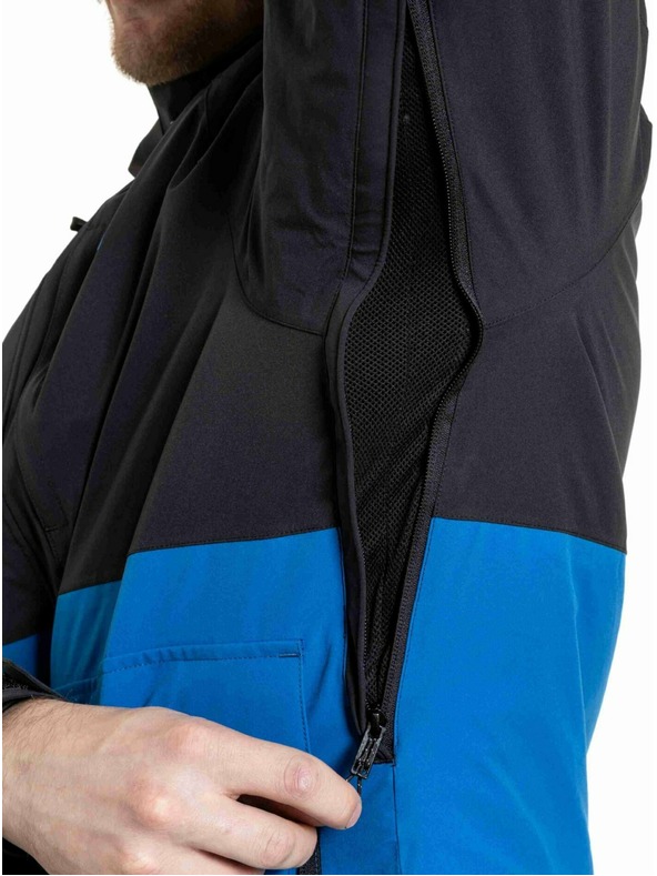 Meatfly Meatfly pánská SNB & SKI bunda Vertigo Black / Blue Sky