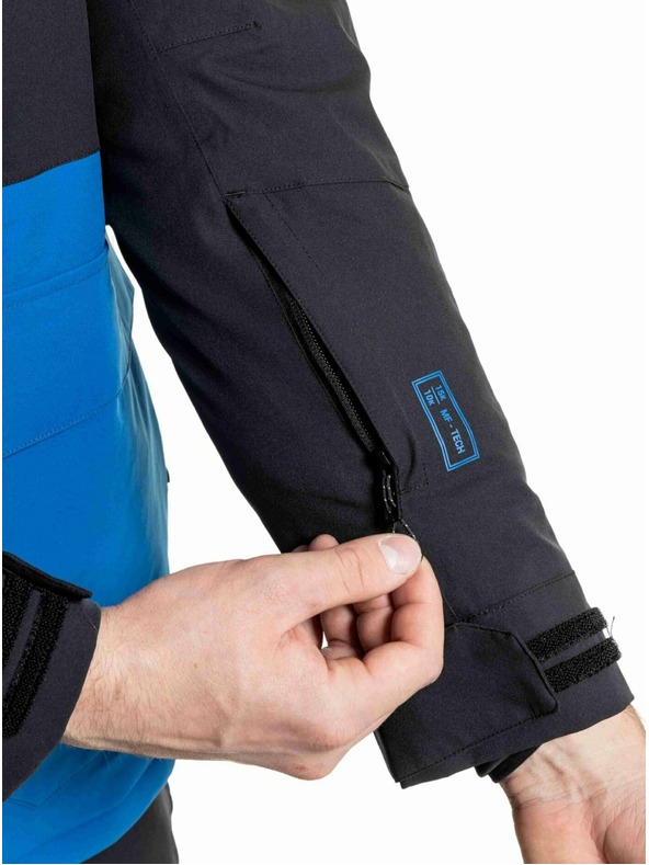 Meatfly Meatfly pánská SNB & SKI bunda Vertigo Black / Blue Sky