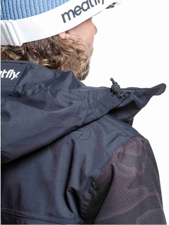 Meatfly Meatfly pánská SNB & SKI bunda Manifold Morph Black