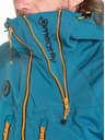 Meatfly Meatfly pánská SNB & SKI bunda Cronos Black / Deep Ocean