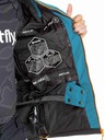 Meatfly Meatfly pánská SNB & SKI bunda Cronos Black / Deep Ocean