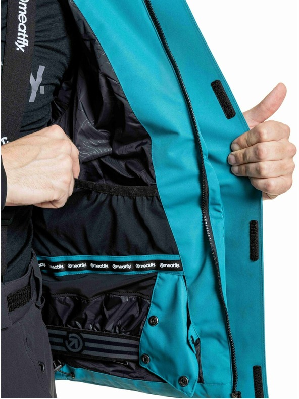 Meatfly Meatfly pánská SNB & SKI bunda Acha Hb Blue