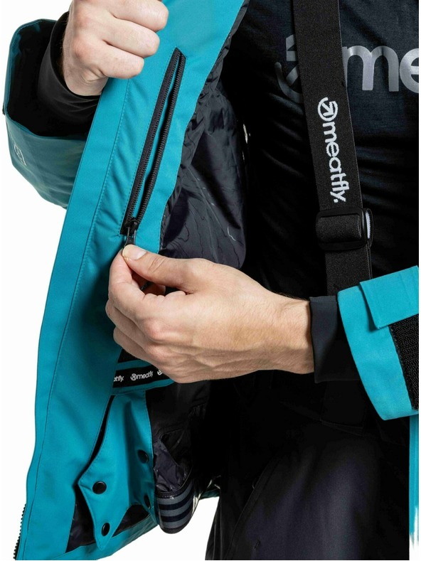 Meatfly Meatfly pánská SNB & SKI bunda Acha Hb Blue