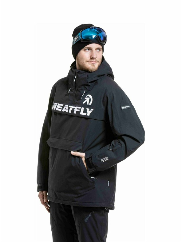 Meatfly Meatfly pánská SNB & SKI bunda Zenith Black