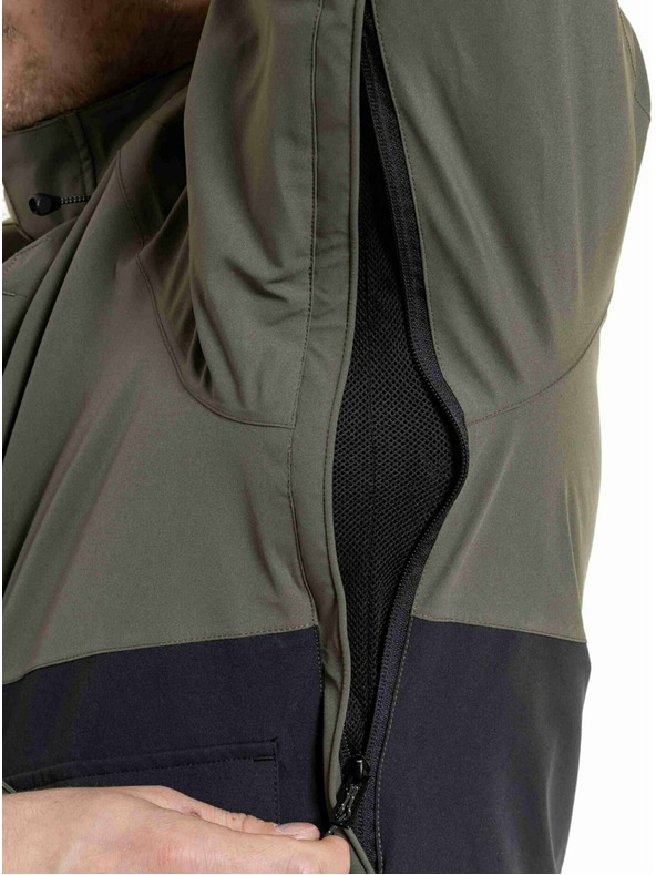 Meatfly Meatfly pánská SNB & SKI bunda Vertigo Olive Dark / Black