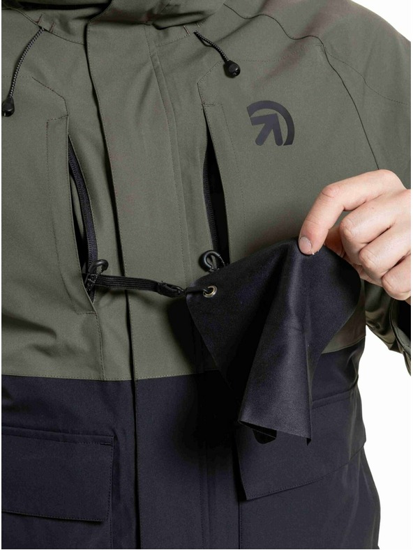 Meatfly Meatfly pánská SNB & SKI bunda Vertigo Olive Dark / Black