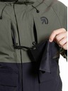 Meatfly Meatfly pánská SNB & SKI bunda Vertigo Olive Dark / Black