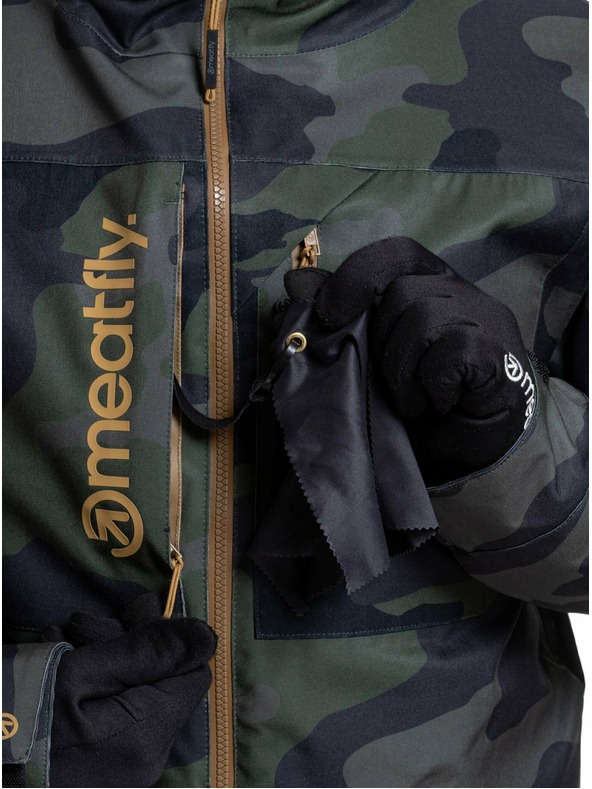 Meatfly Meatfly pánská SNB & SKI bunda Helios Rampage Camo