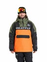 Meatfly Meatfly pánská SNB & SKI bunda Zenith Orange / Black