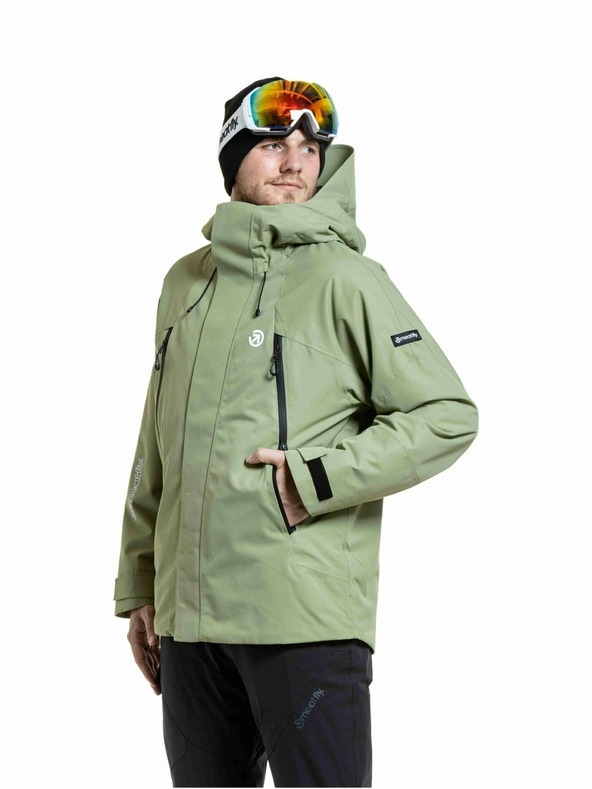 Meatfly Meatfly pánská SNB & SKI bunda Acha Olive Light