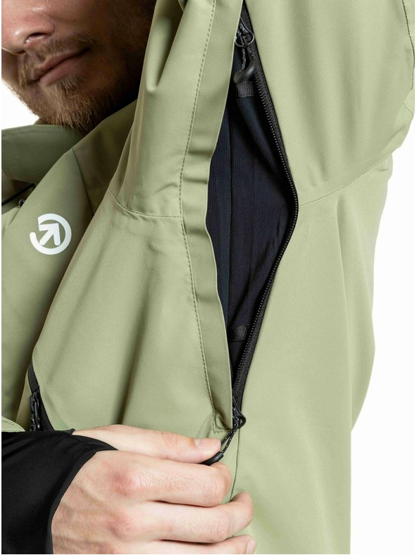 Meatfly Meatfly pánská SNB & SKI bunda Acha Olive Light