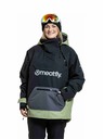 Meatfly Meatfly unisex SNB & SKI bunda Maddie Black / Olive Light