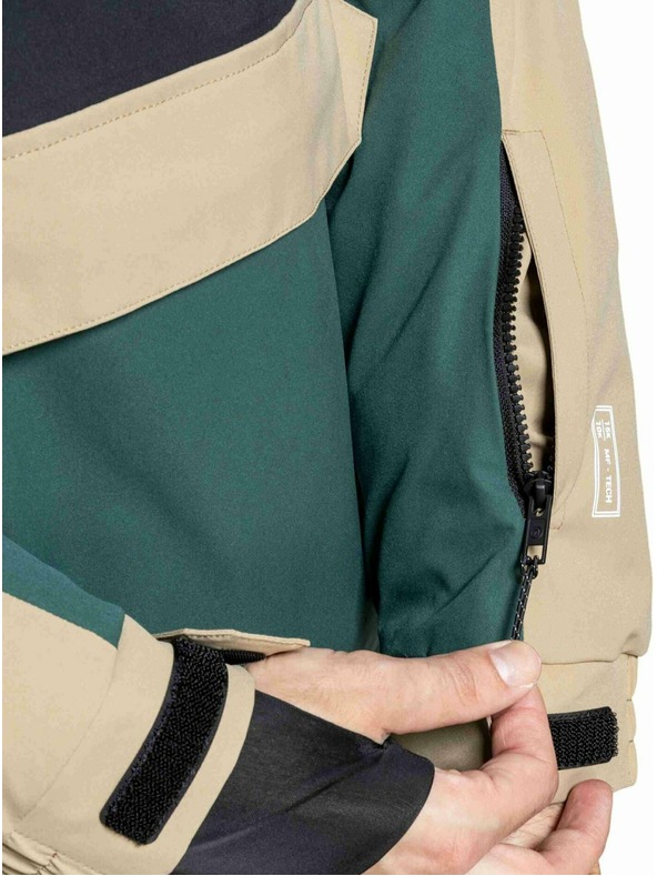 Meatfly Meatfly pánská SNB & SKI bunda Zenith Black / Safari